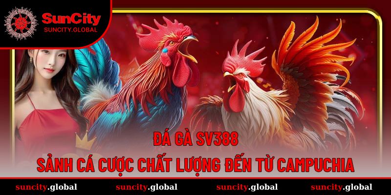 Đá Gà SV388 - Sảnh Cá Cược Chất Lượng Đến Từ Campuchia 12 đá gà SV388